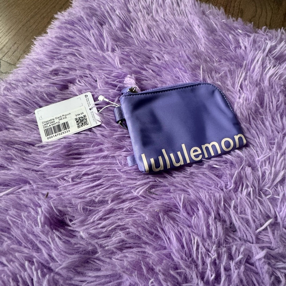Lululemon Purple Cosmetic Bag